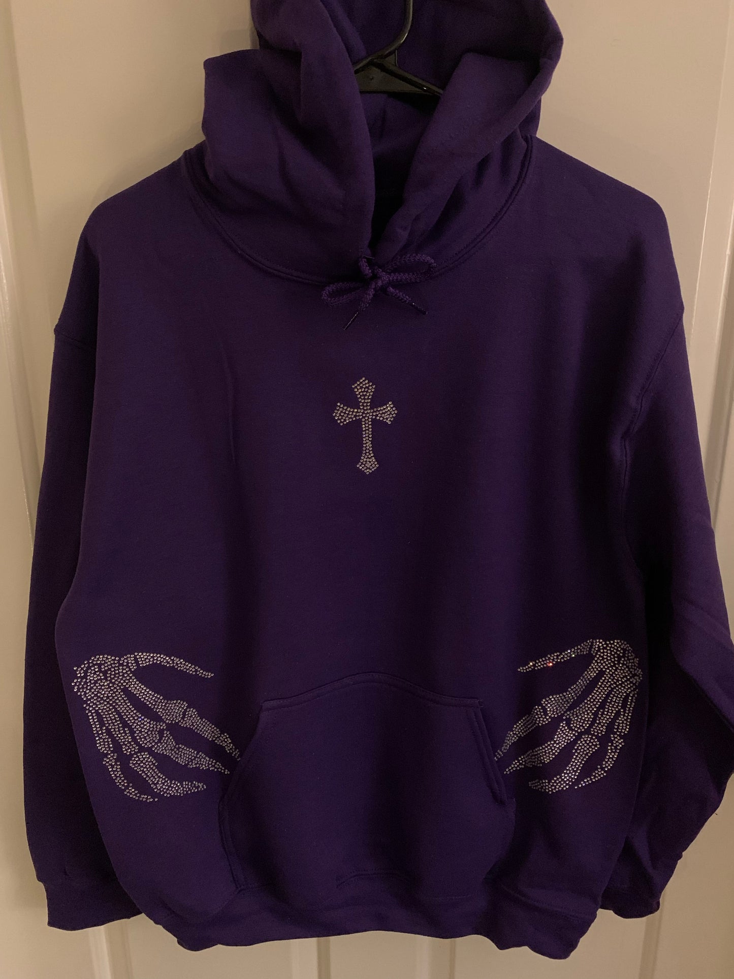 Rhinestones Skeleton Hoodie